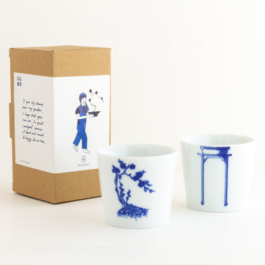 Bonsai Cups Set with packaging
